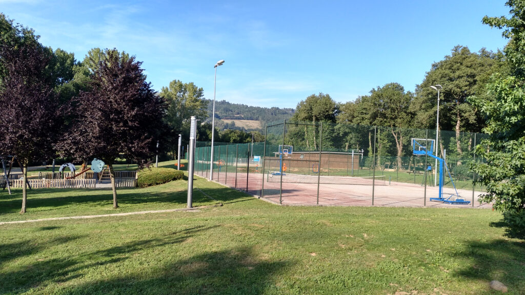 Área recreativa y de descanso de Baralla